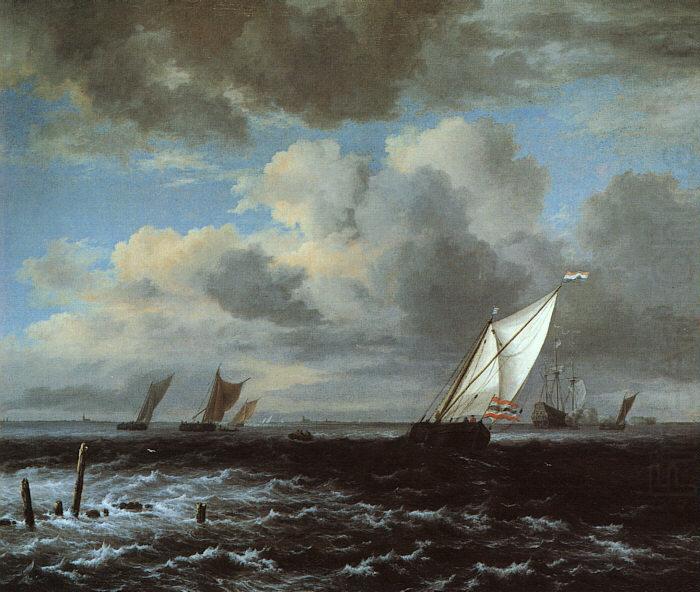 Rough Sea, Jacob van Ruisdael